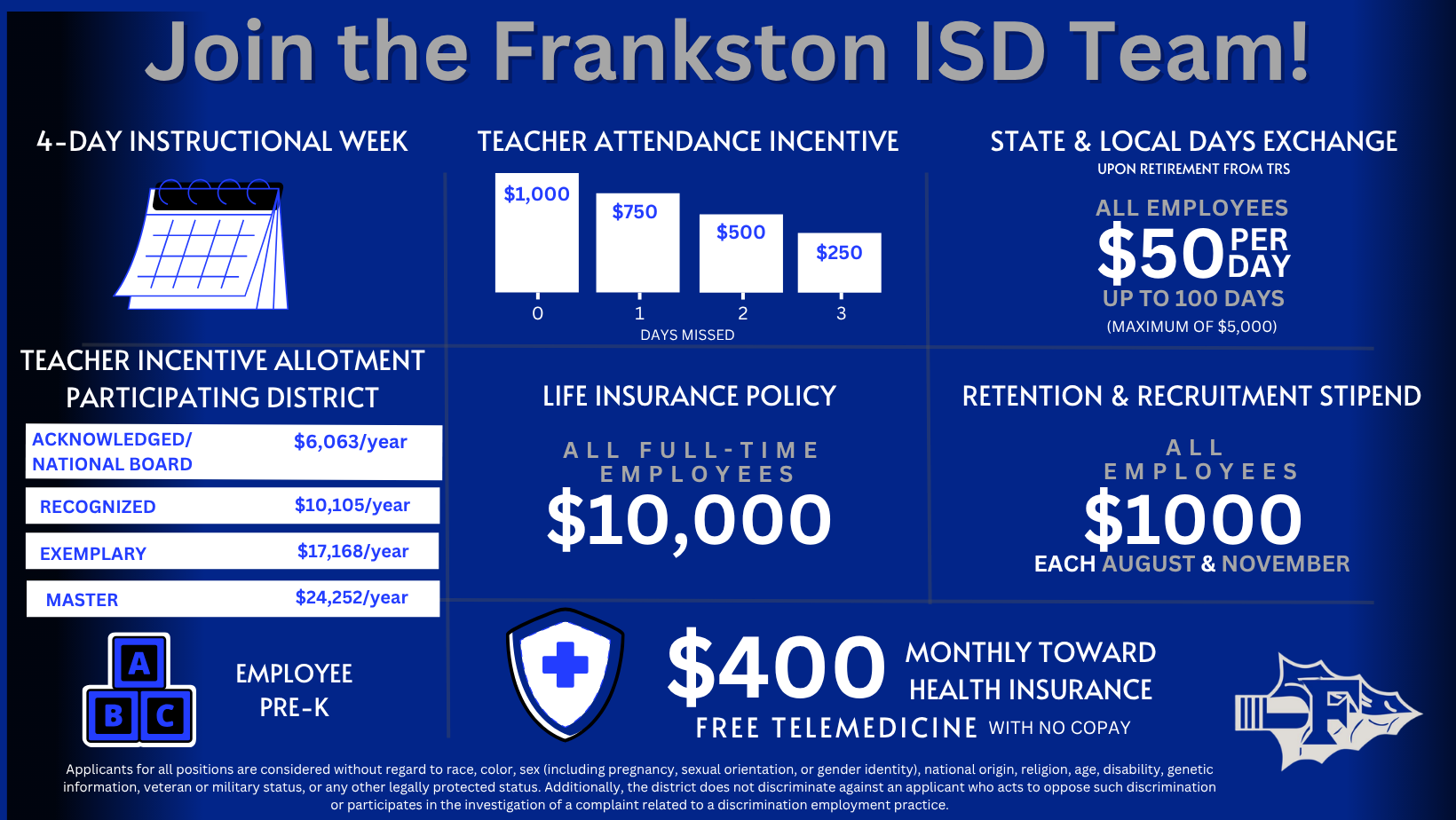 Join the Frankston Team