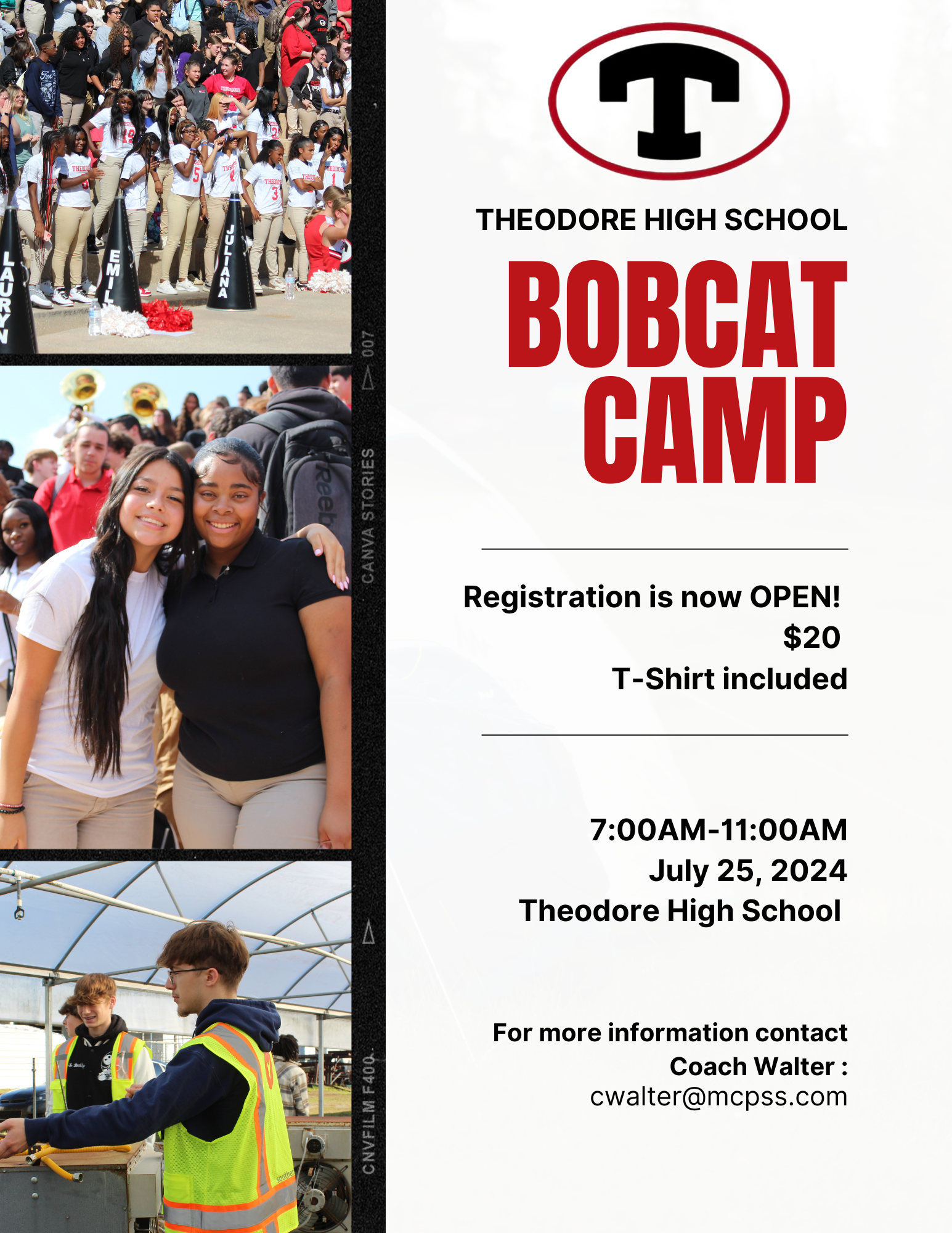 Bobcat Camp Flyer