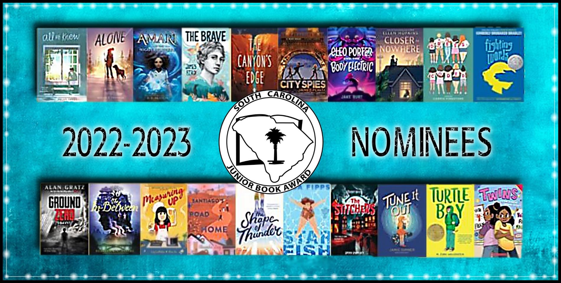 SC Junior Book Award Nominees 22-23