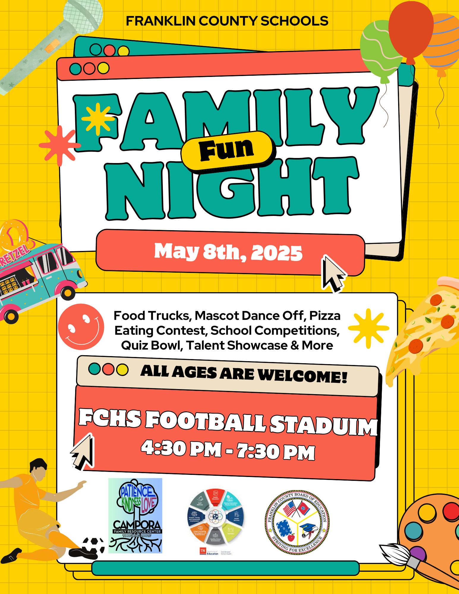Family Fun Night flyer