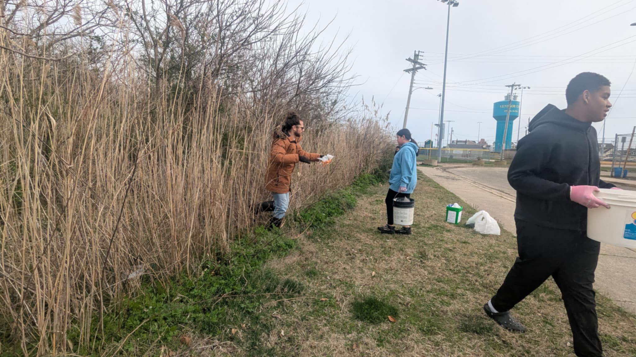 VECC Beach cleanup April 2025