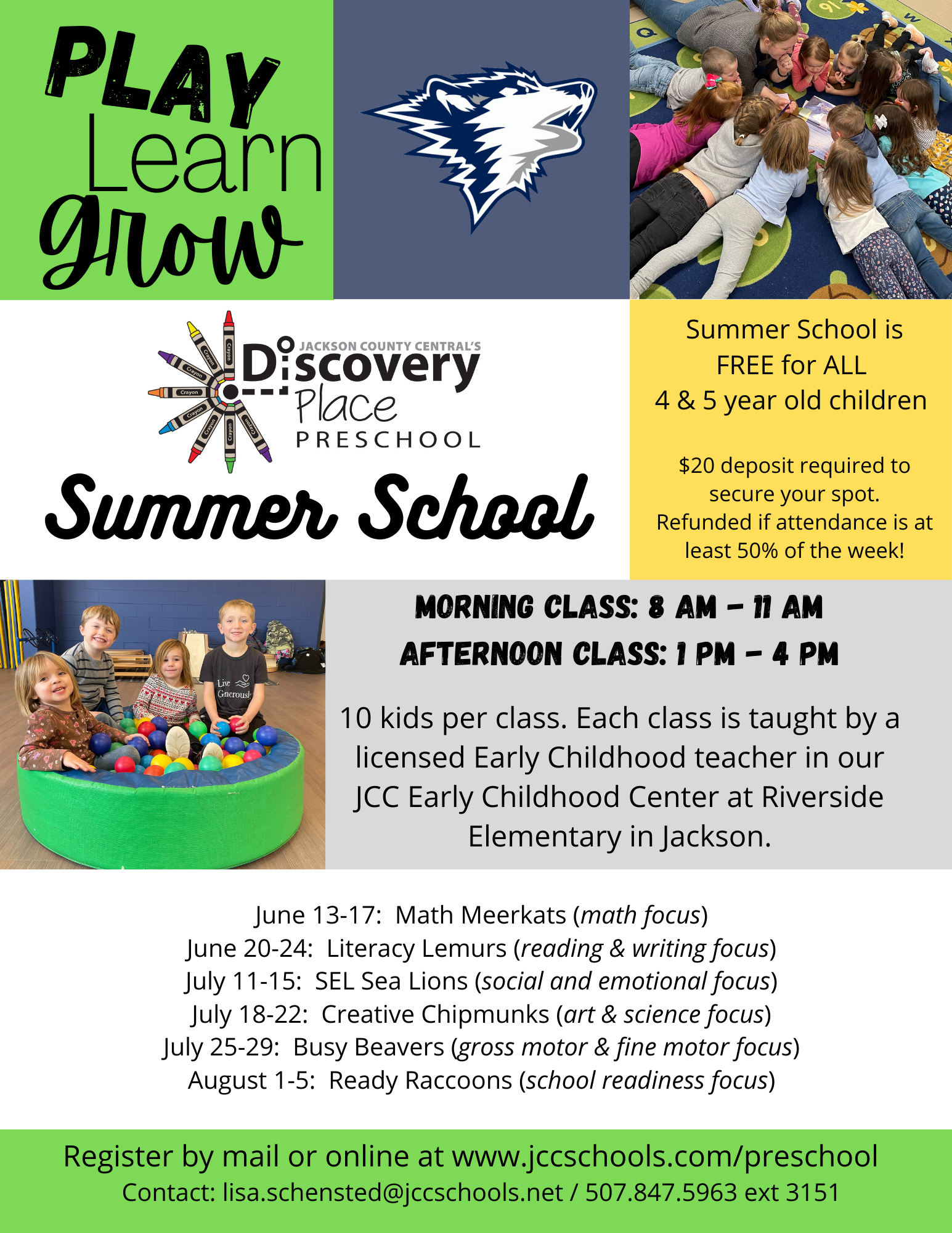 Discovery Place Summer School 2022