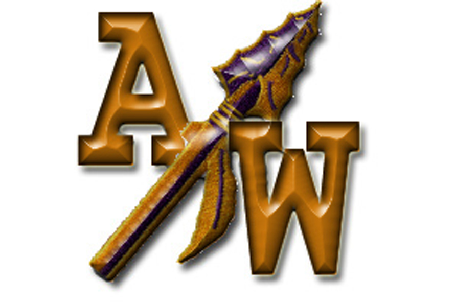 A and W with Arrow Logo