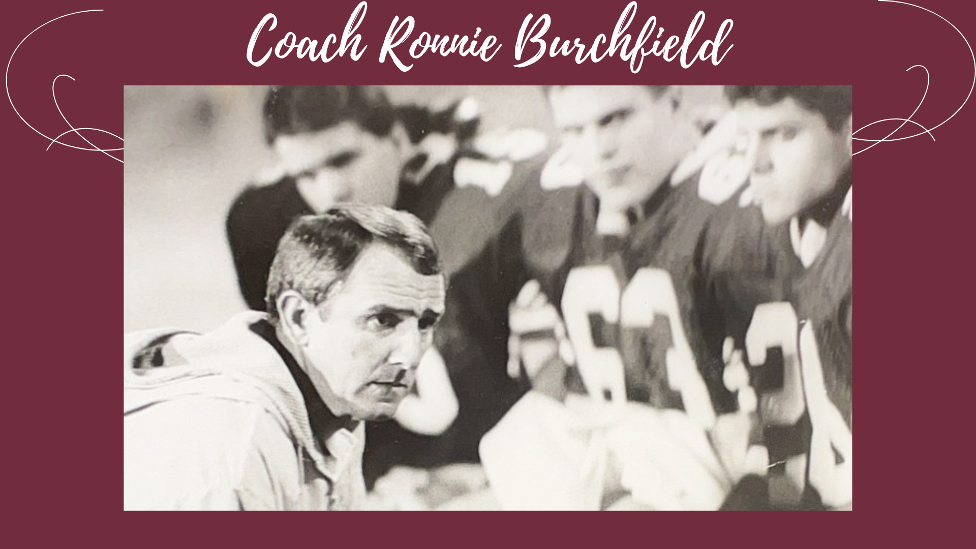 Coach Ronnie Burchfield