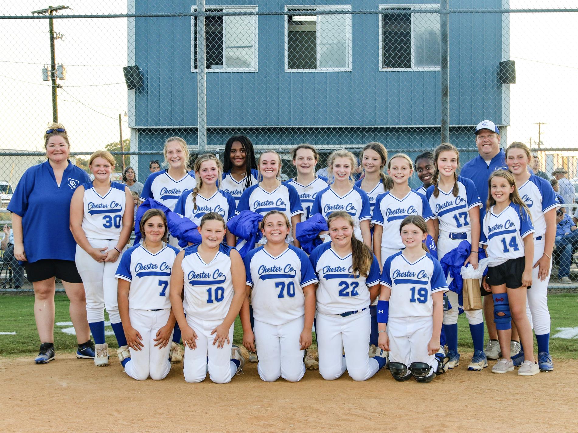 Softball Team Photo