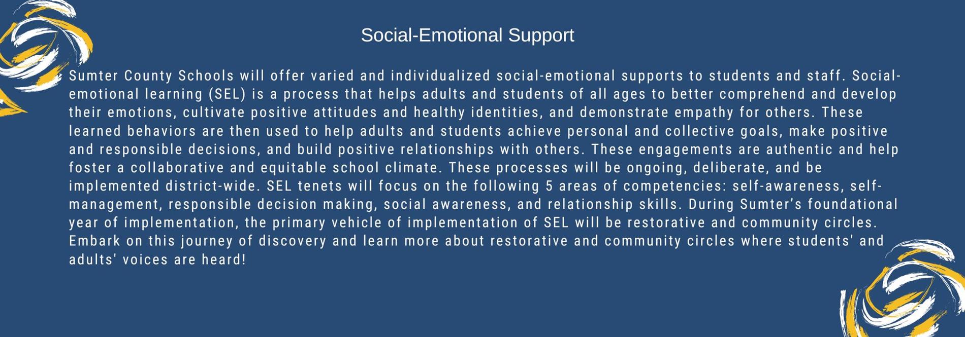 Social-Emotional Support