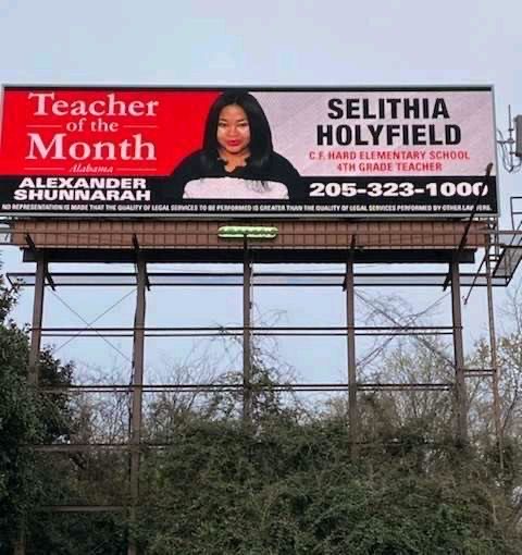 Billboard of Selithia Holyfield