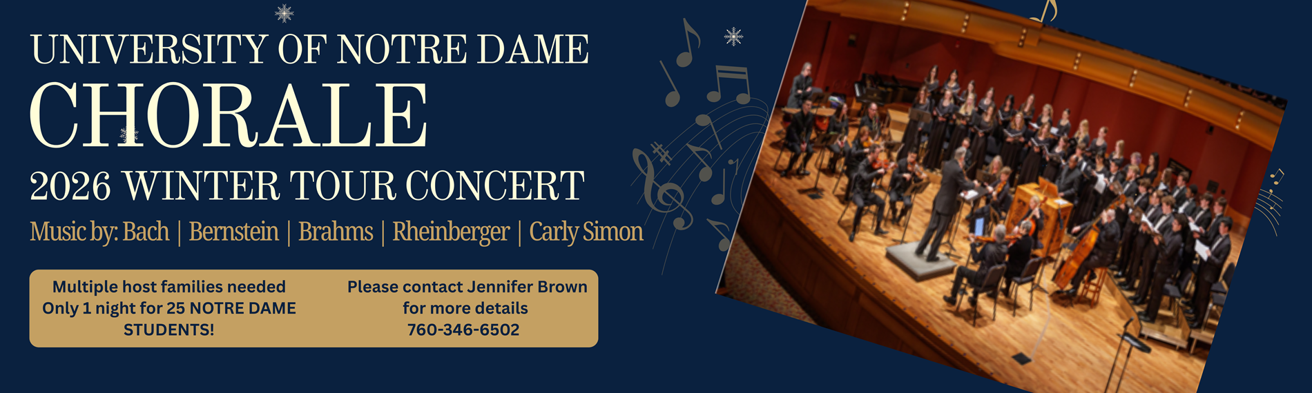 Notre Dame Concert