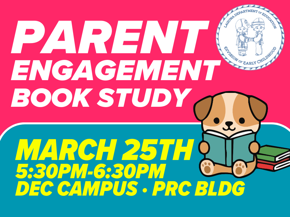 DEC Parent Engagement Book Study · March 25, 2026 · PRC 5:30pm