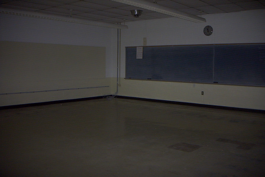 Empty HS classrooms