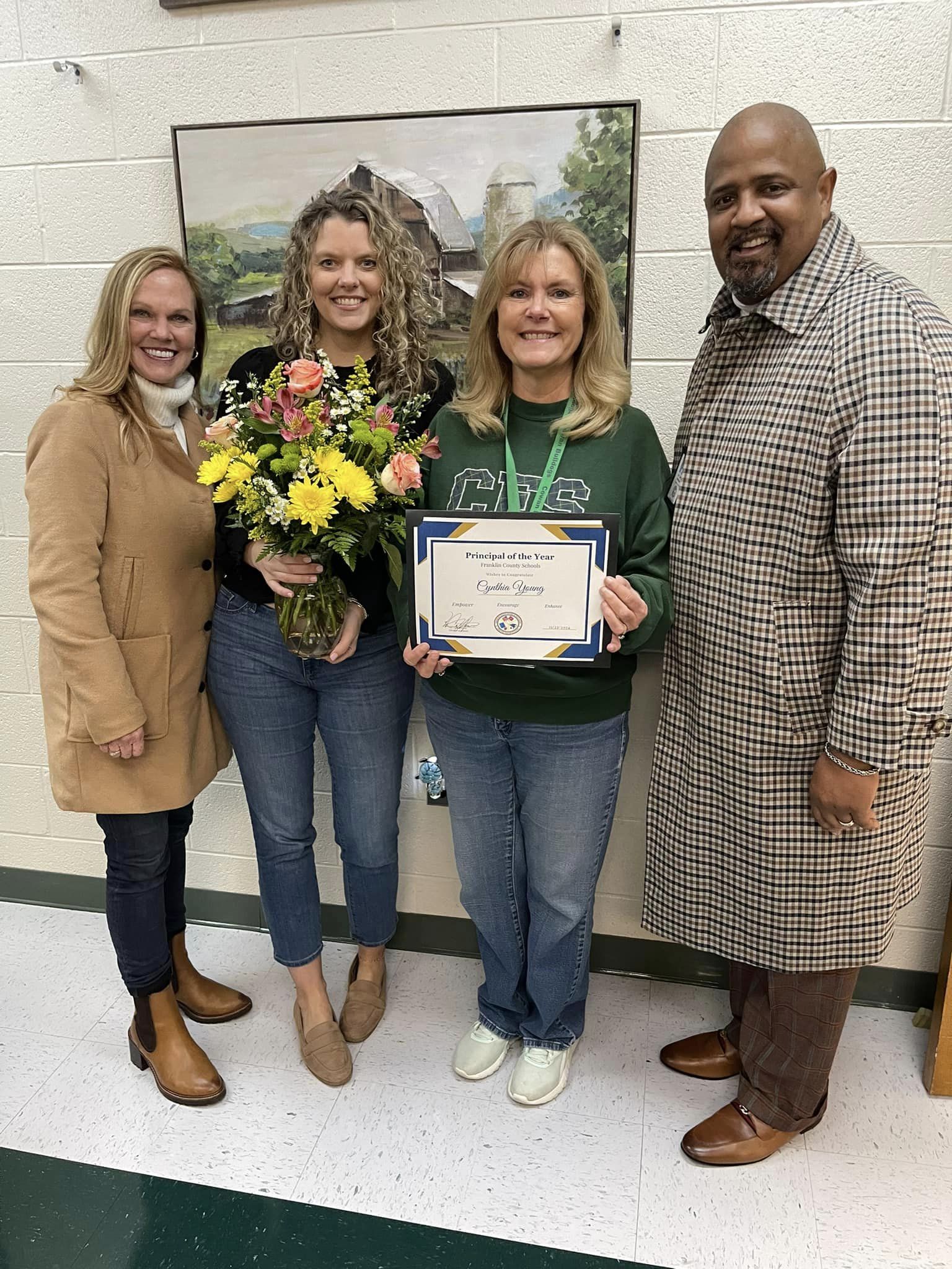 Cynthia Young, Principal of the Year