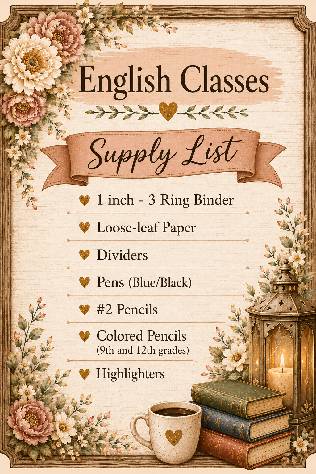supplies