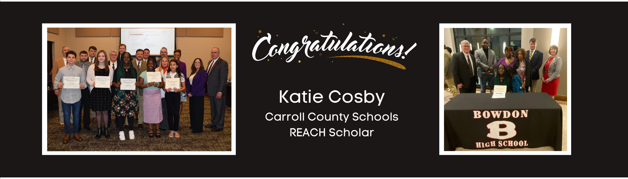 Katie Cosby CCS REACH Scholar for Bowdon Cluster