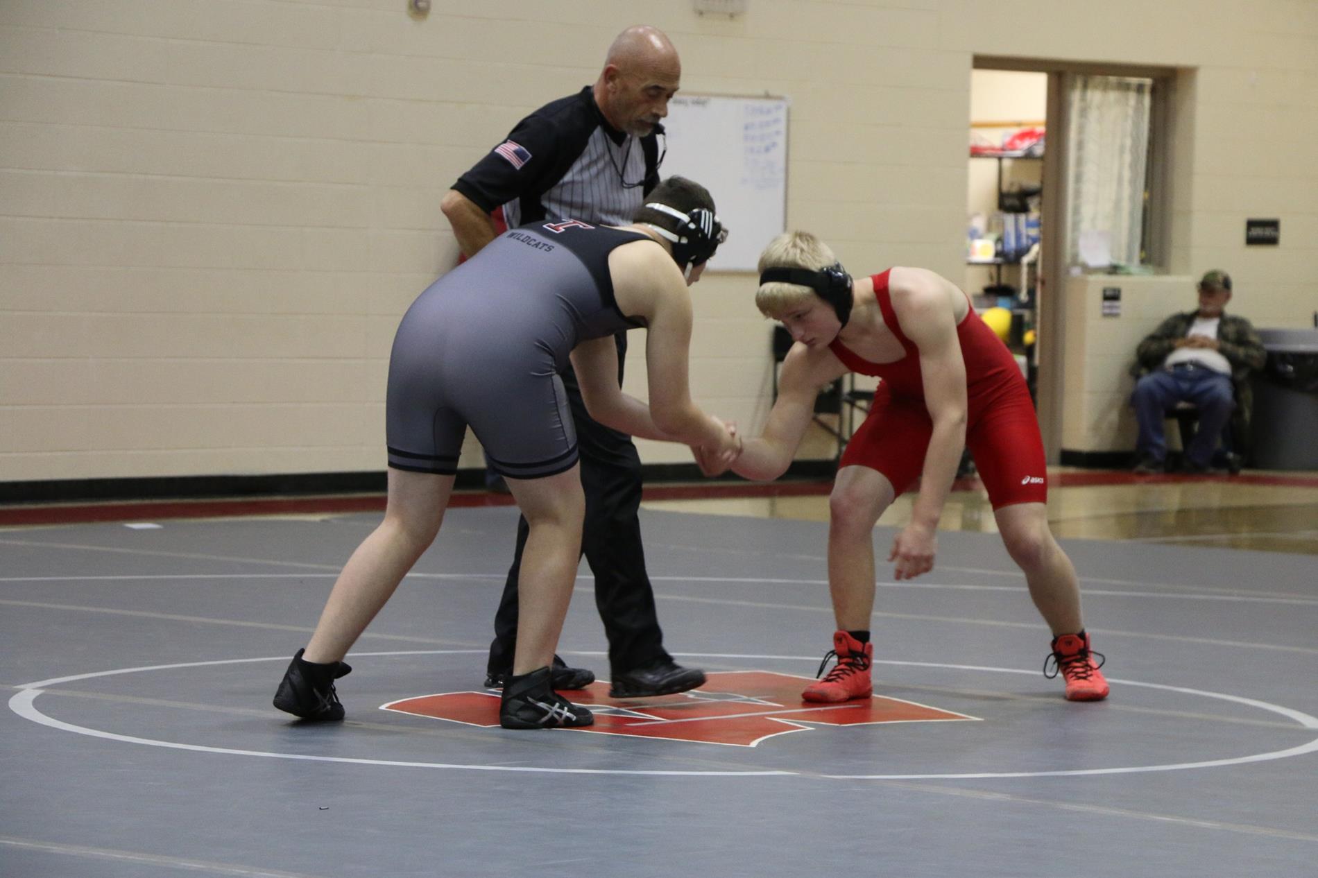 WMS Wrestling vs. Tullahoma match