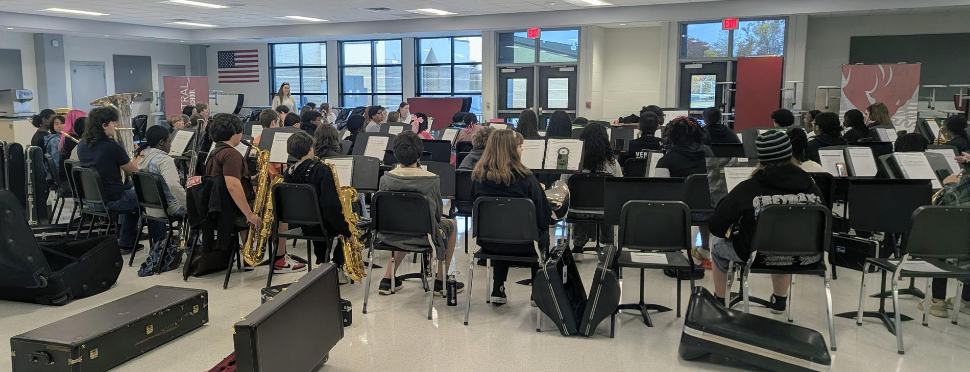 A few of our students attended the District Honor Band Audition Prep Clinic in 2026