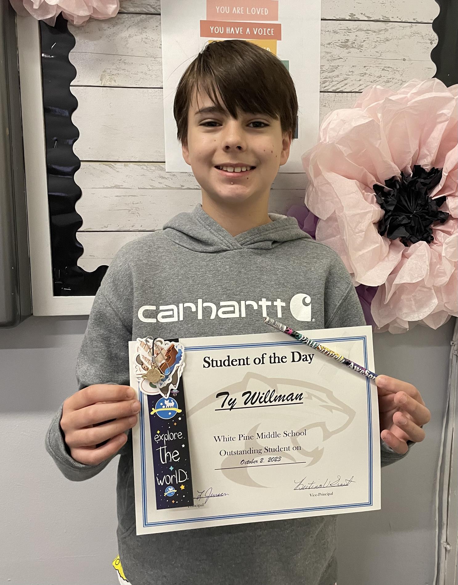 Student of the Day 10/02/2023