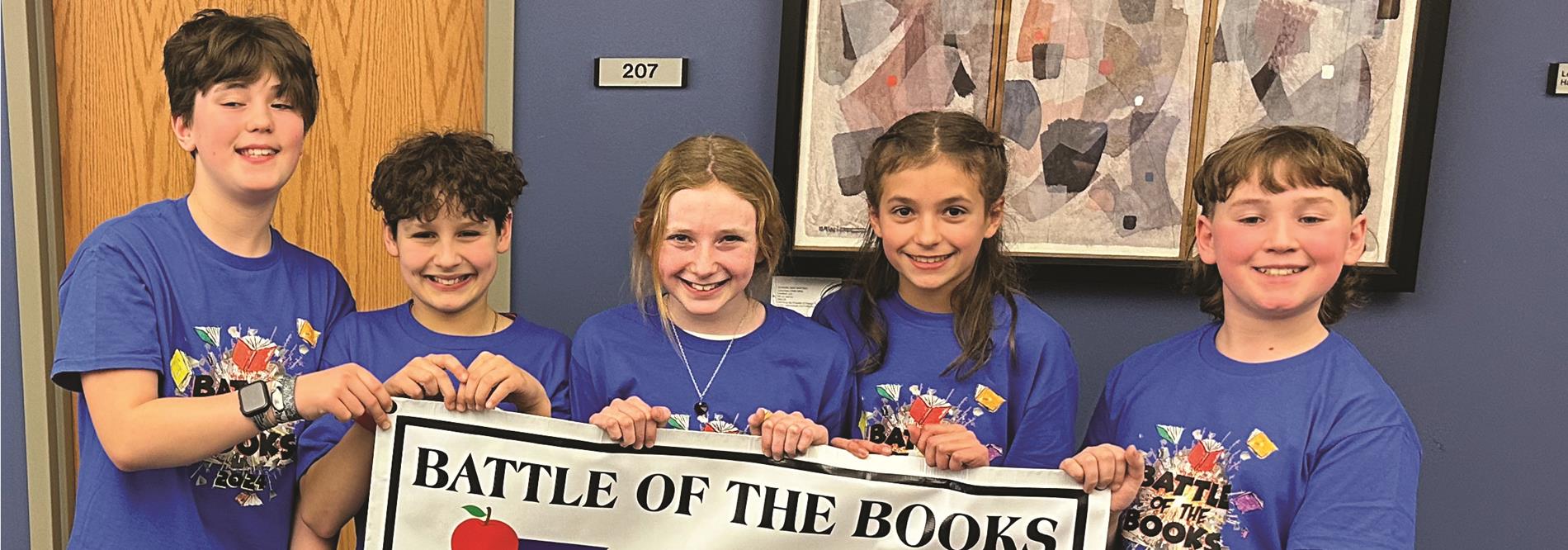 6th grade battle of the books champions