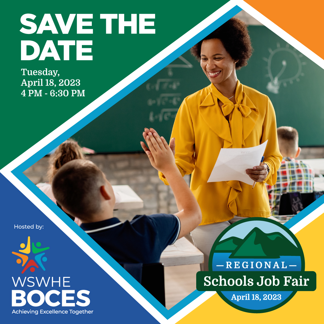 Save the Date BOCES Job Fair April 18 2023