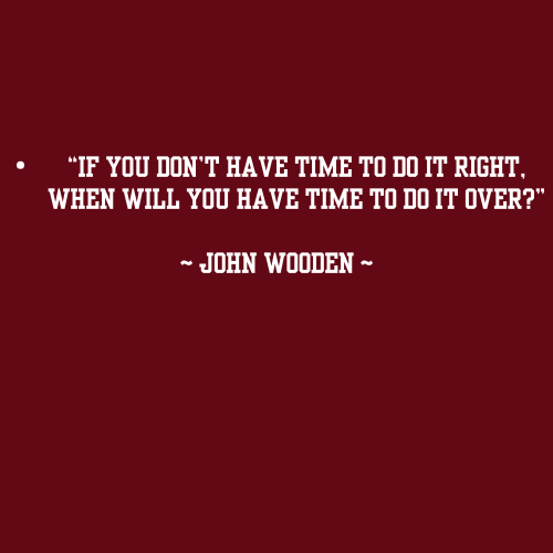 Right John Wooden