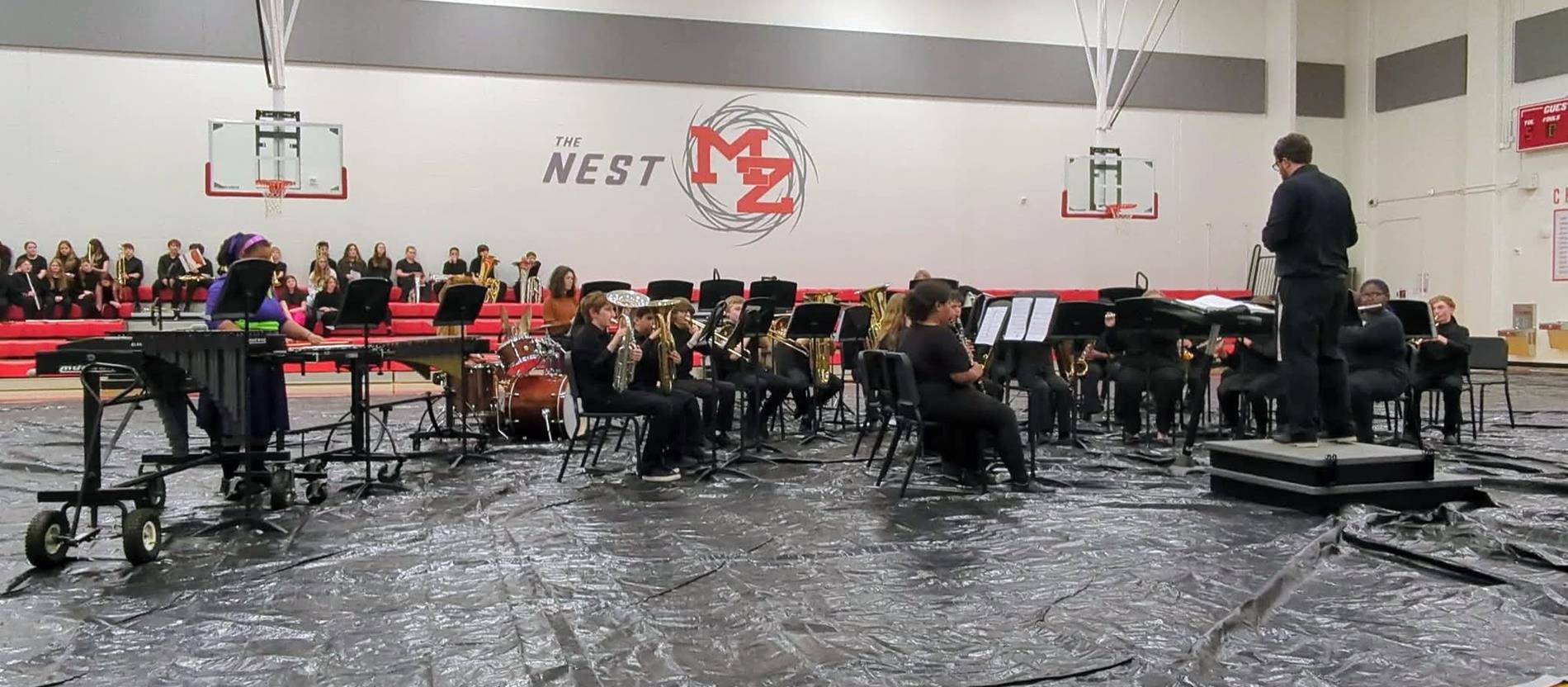 2025-2026 8th grade Fall Concert performance