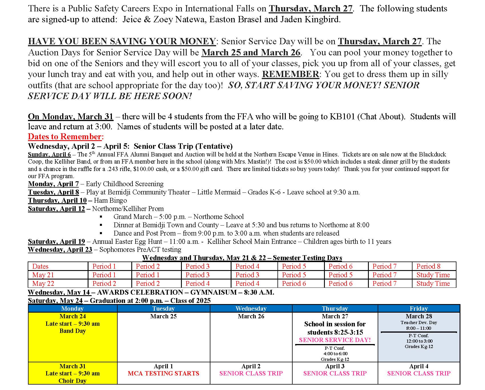 bulletin