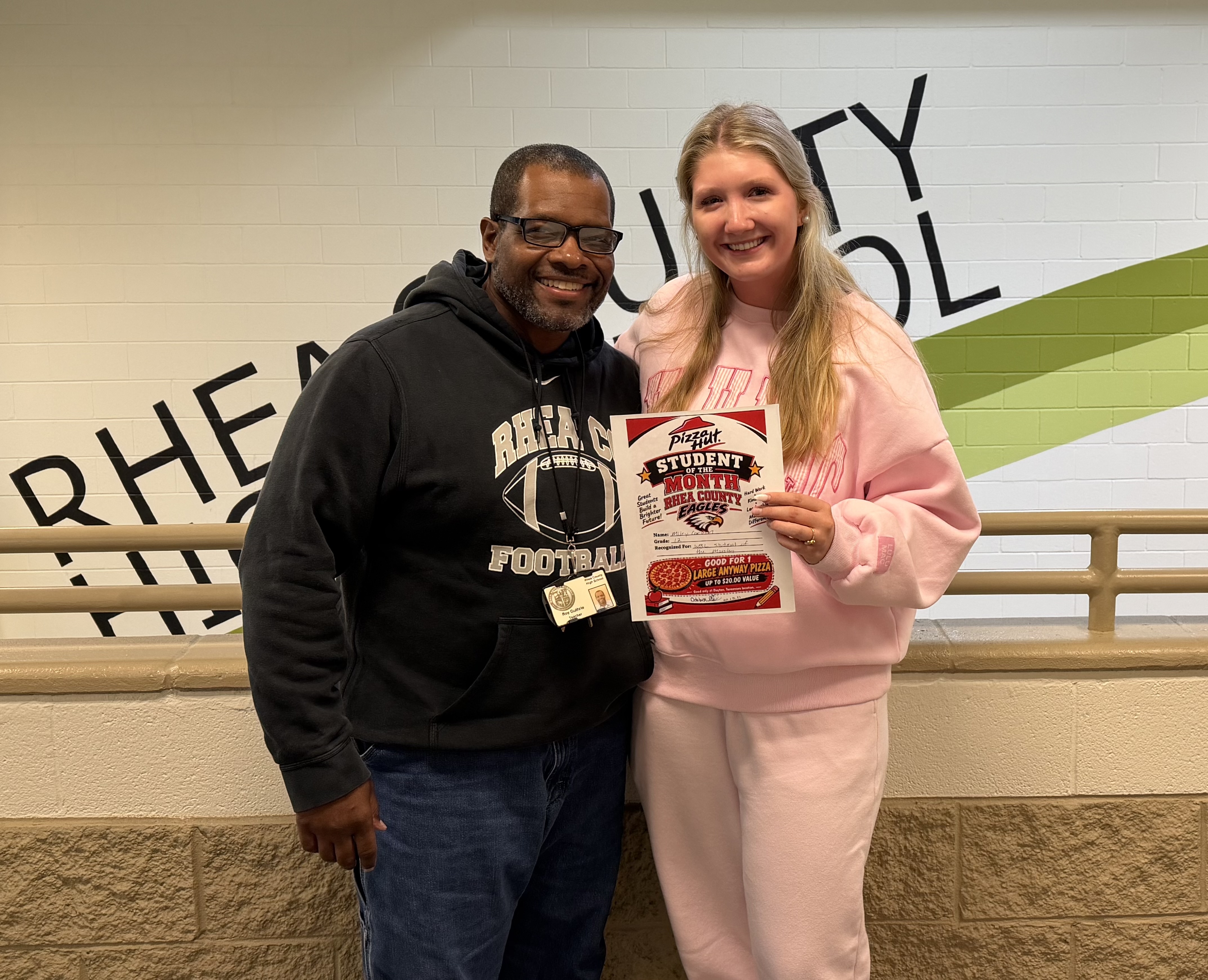 Work-Based Learning Student of the Month