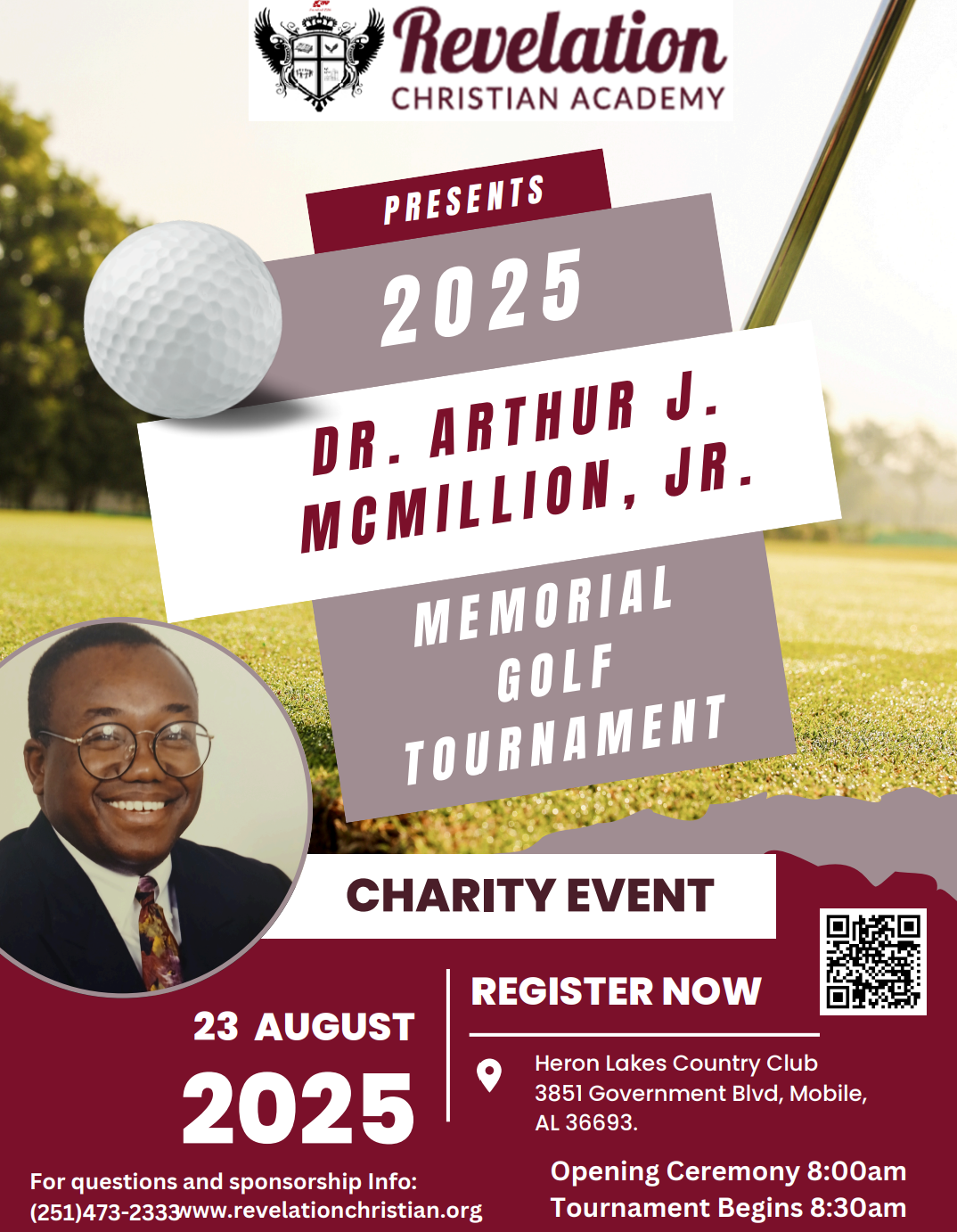 2025 Memorial Golf Tournament