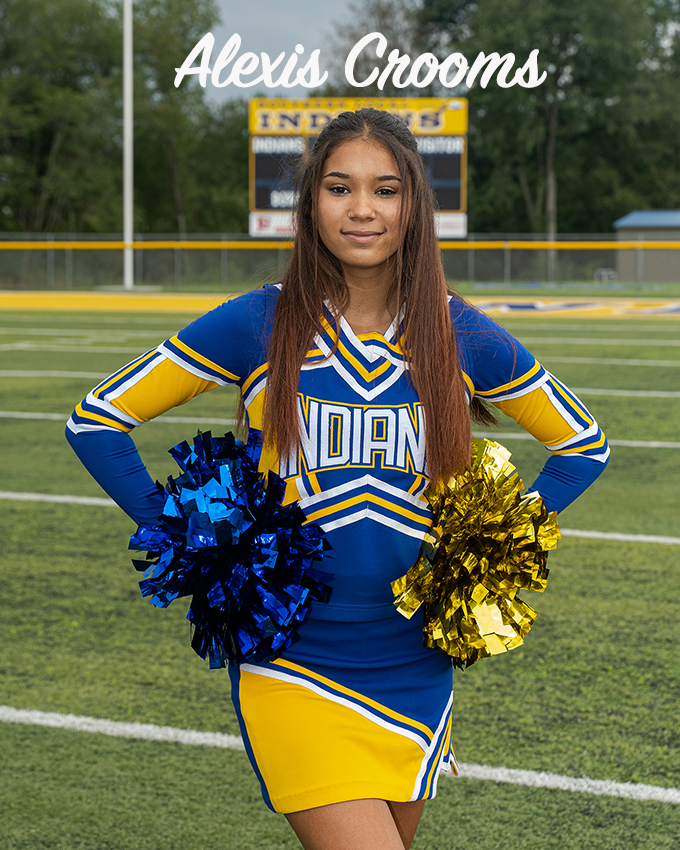 senior Alexis Crooms