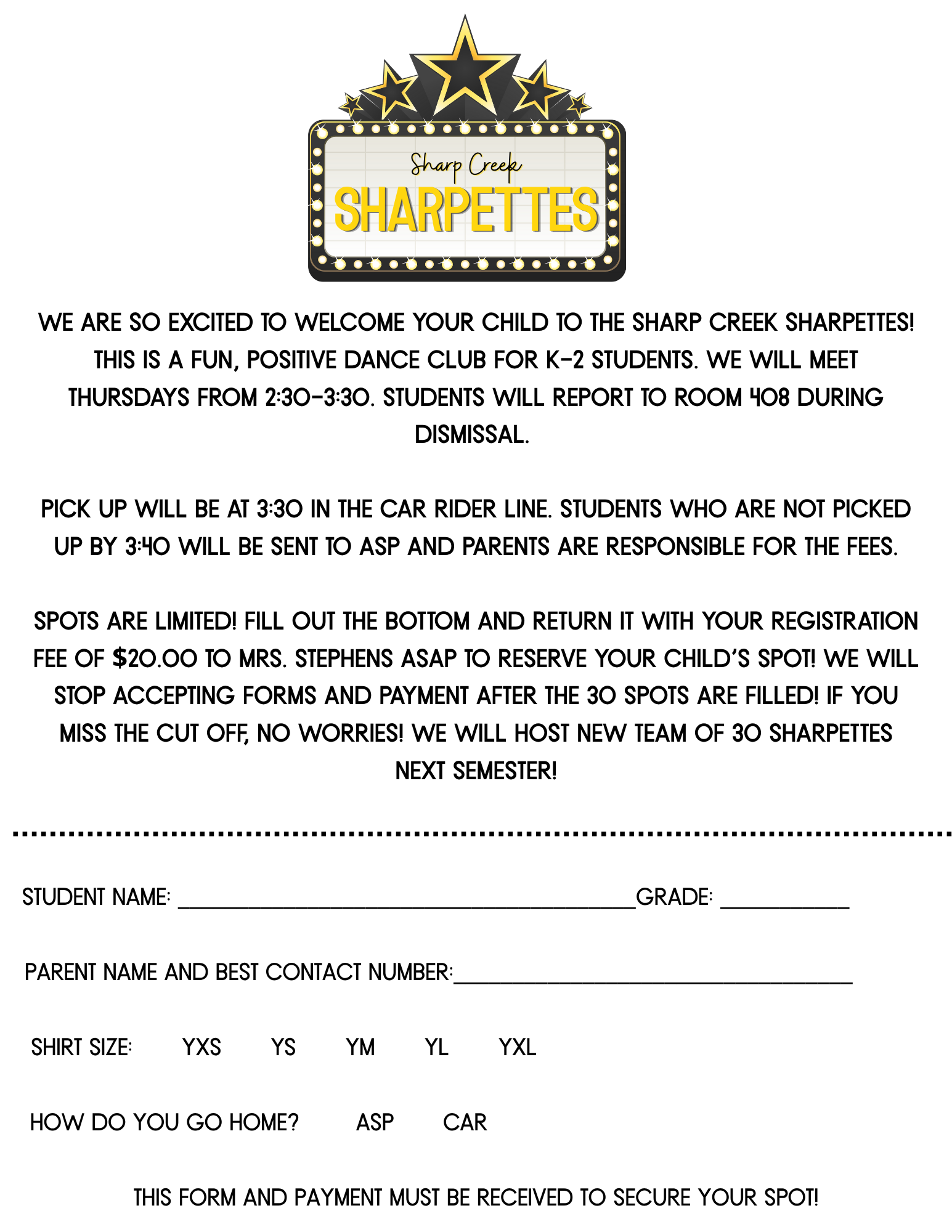 Sharpettes Info