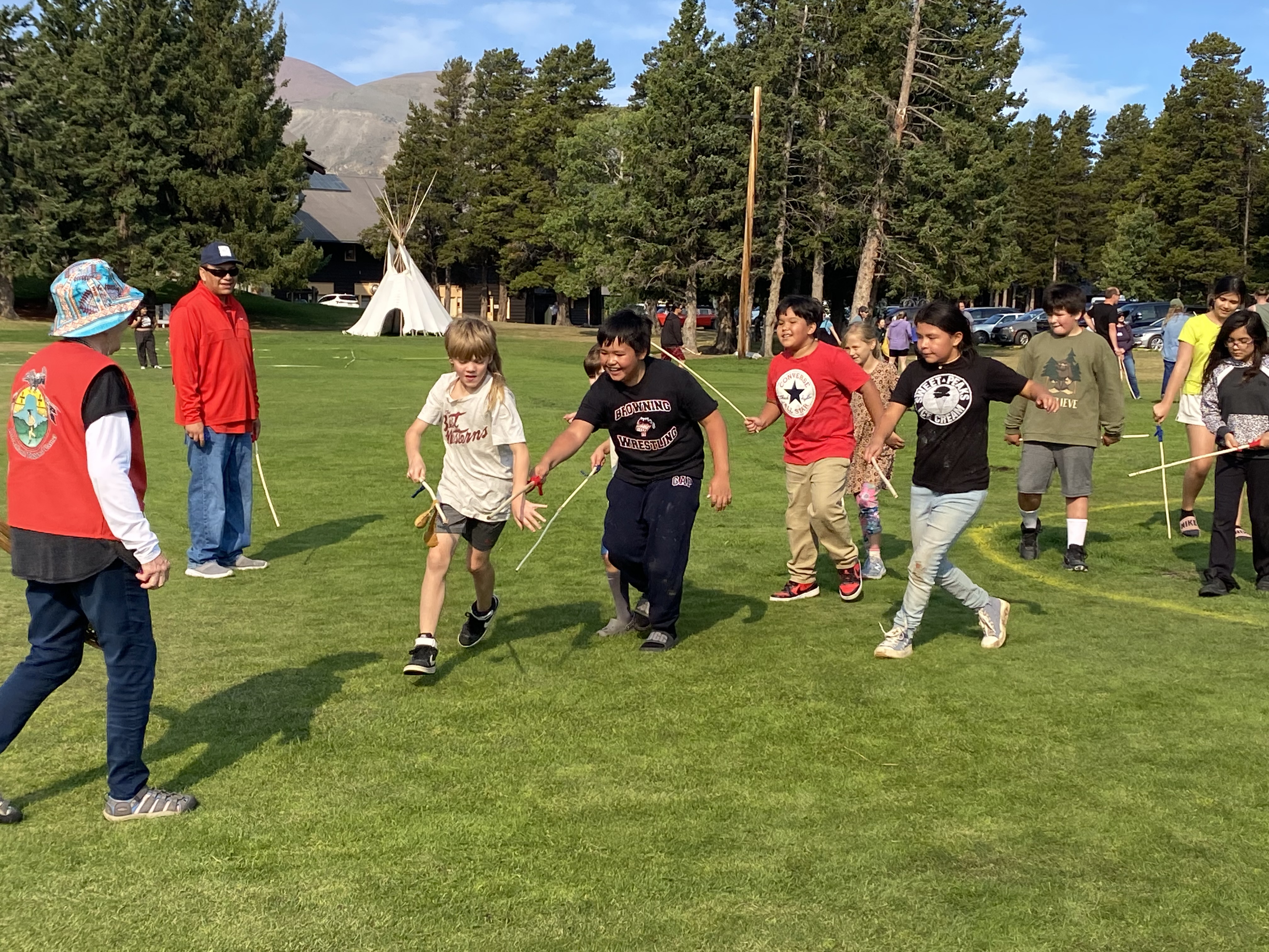 Family Games at the Lodge