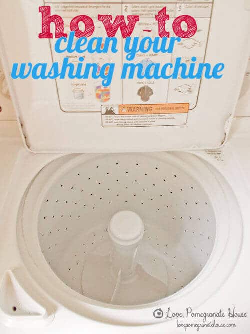 Washing machine cleaning hack