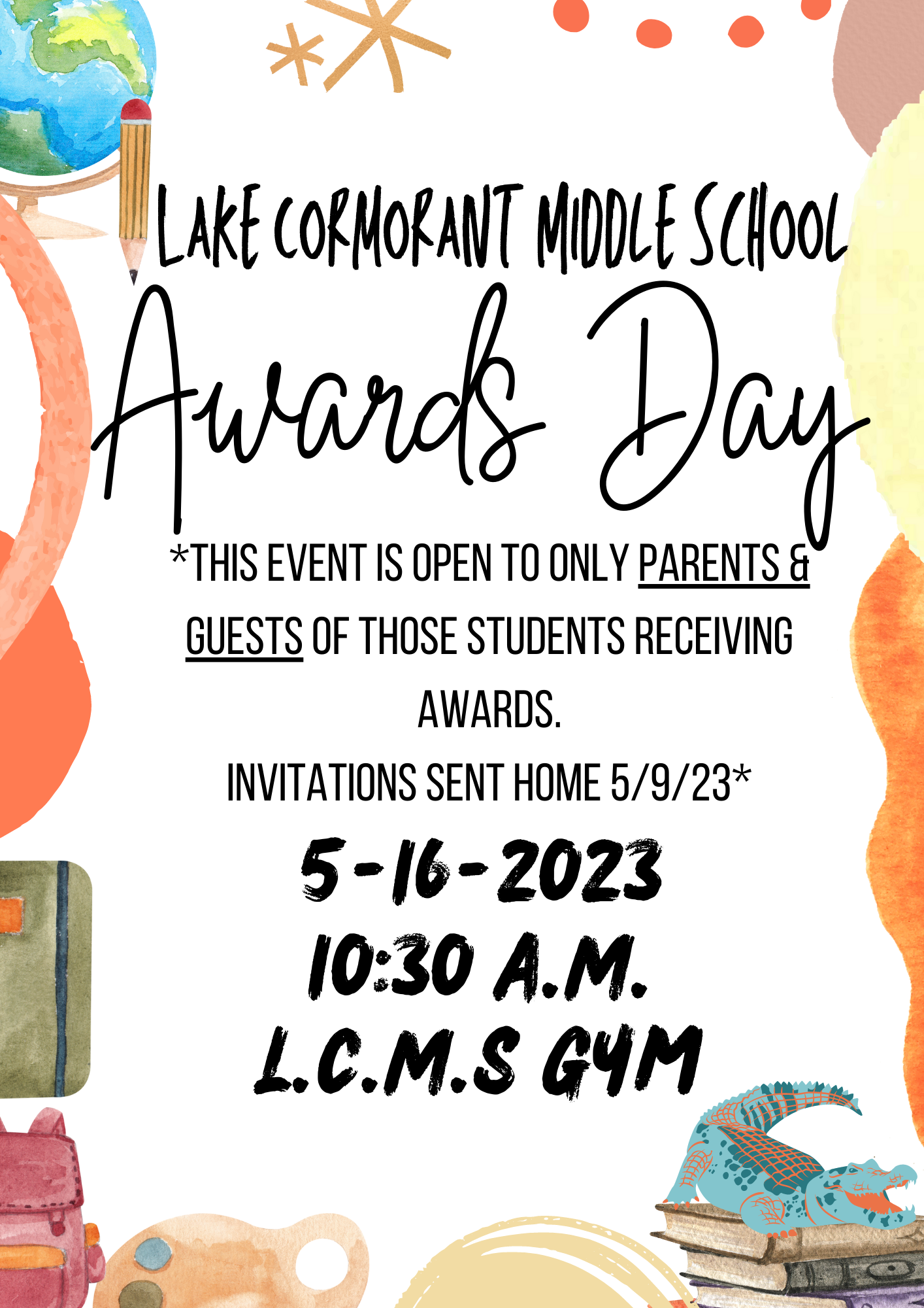 Awards Day Info