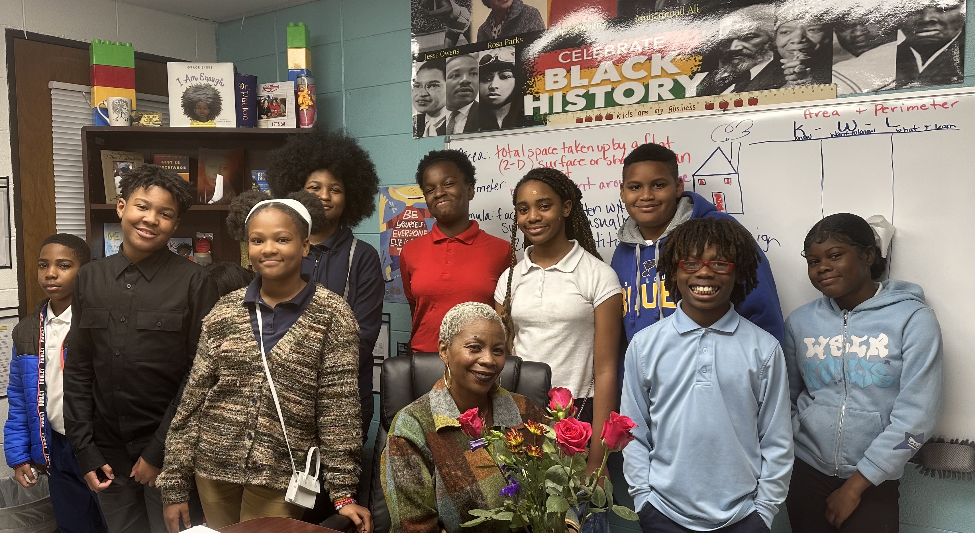 Priincipal and Students