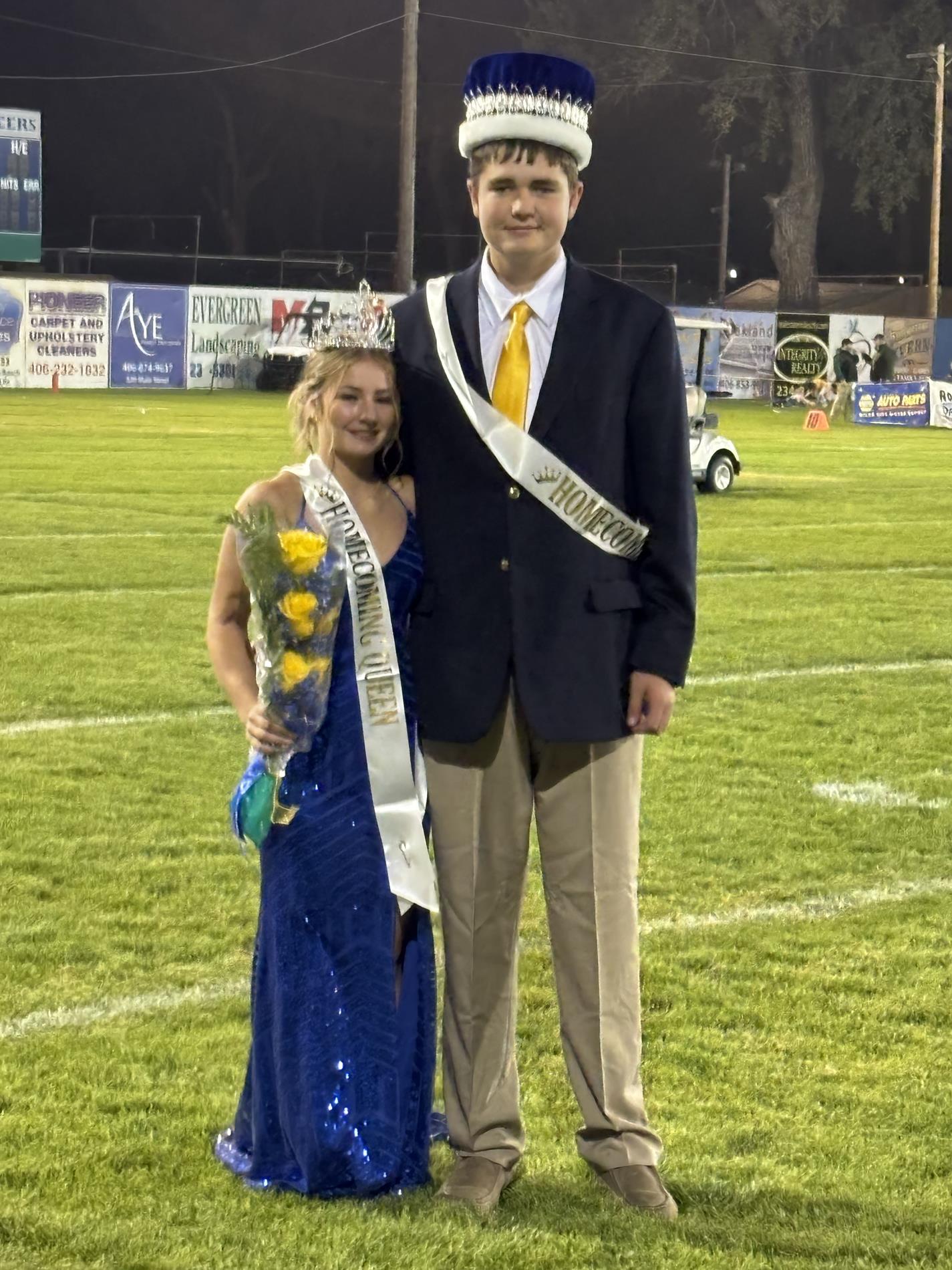 Homecoming 2025 King and Queen