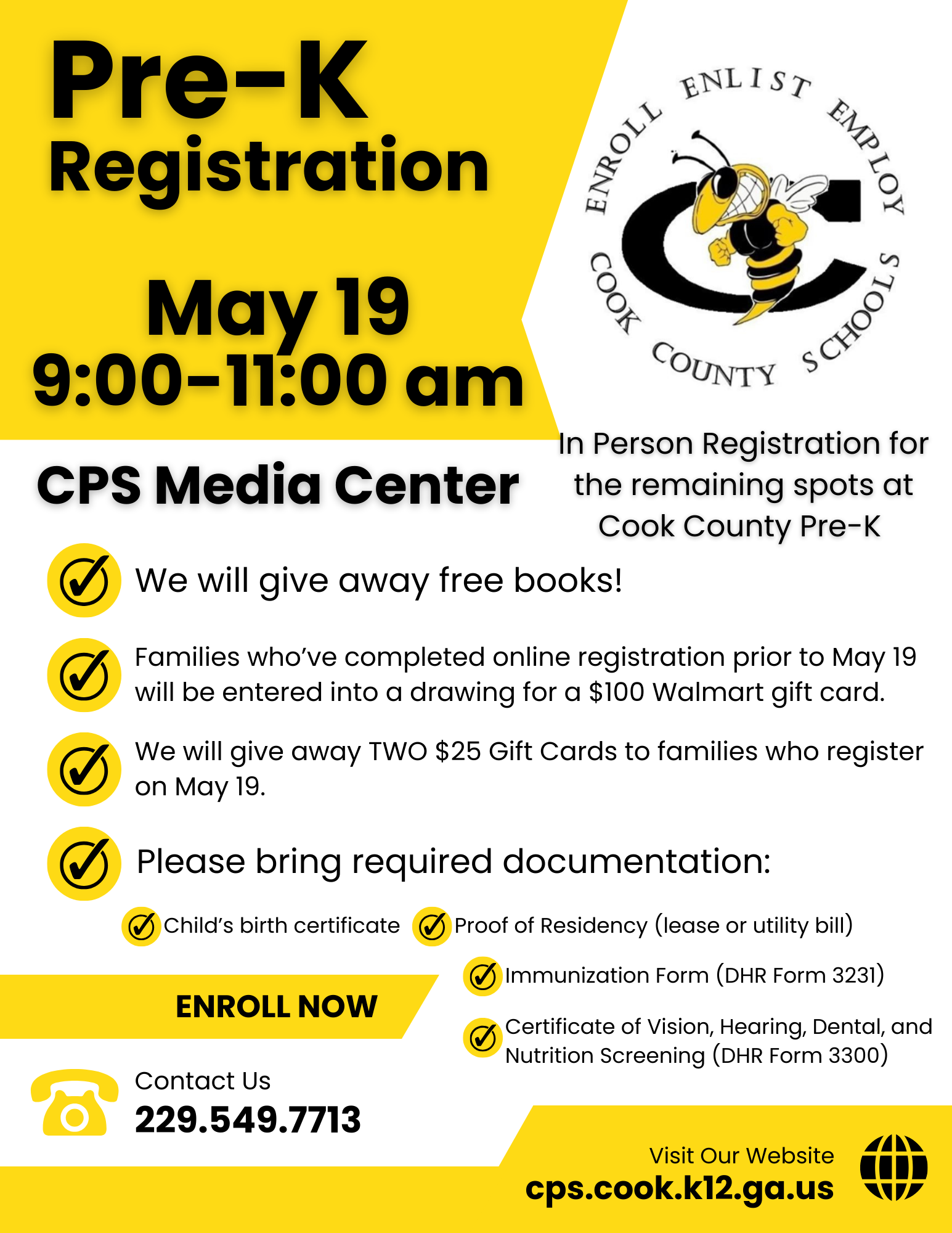 Pre-K Registration 