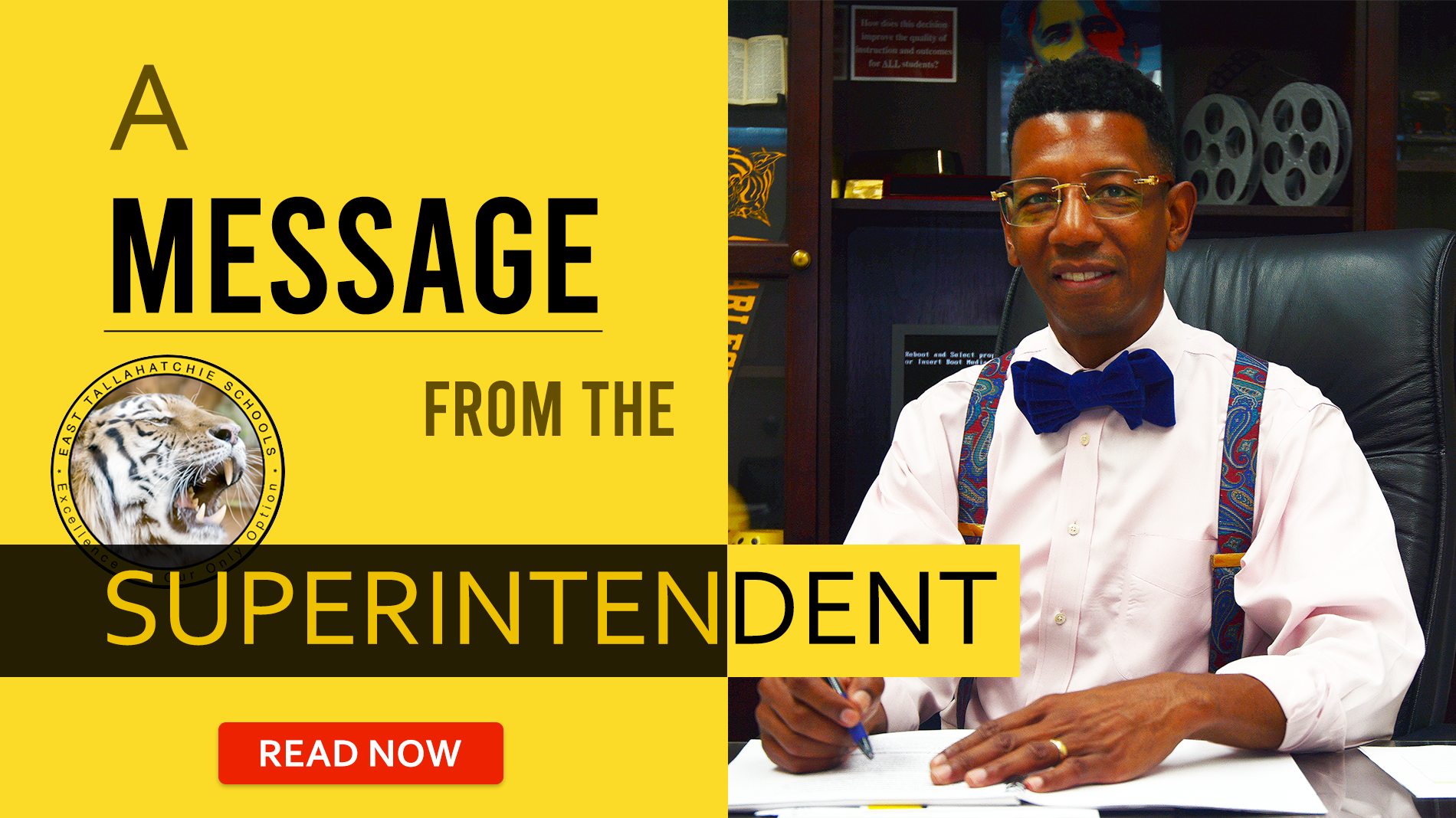 Welcome Message from Superintendent Hudson