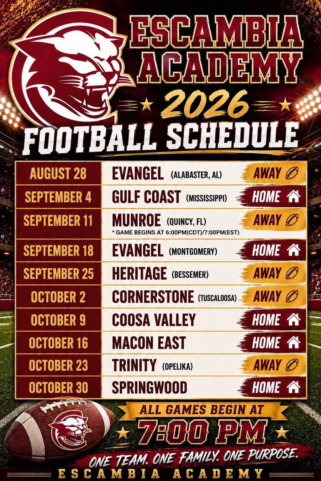 26-27 Football Schedule