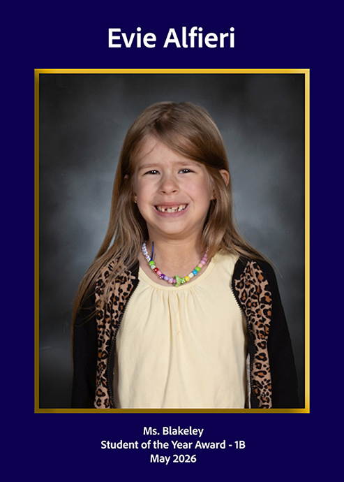 1B Student of the Year Award 2025 -2026