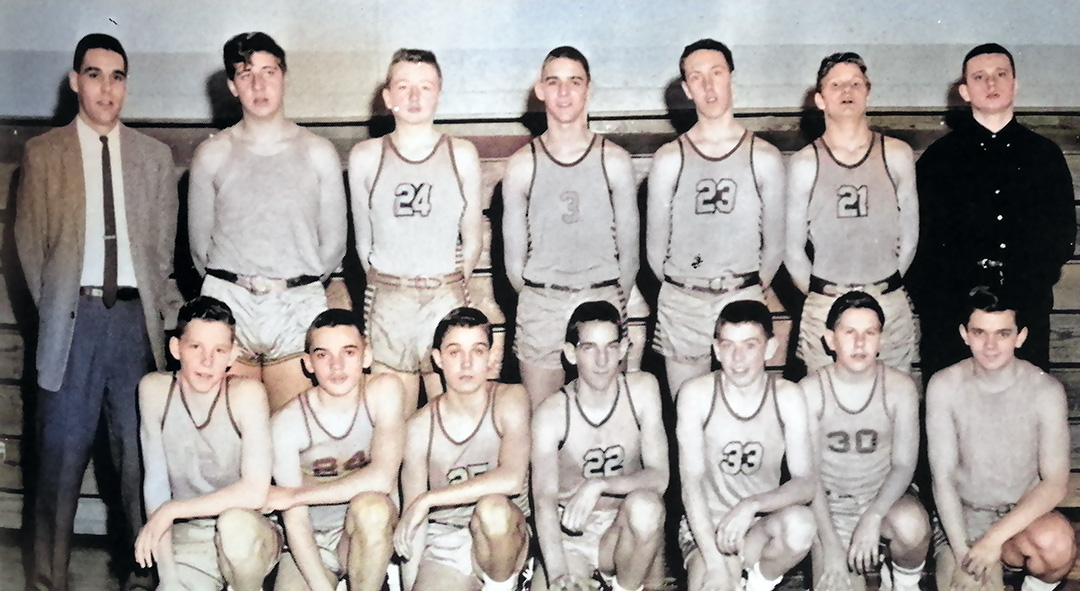 1963-64 Freshmen Basketball Team