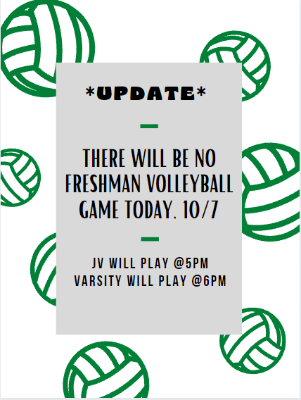 Frosh Volleyball Cancelled Frosh Volleyball Cancelled