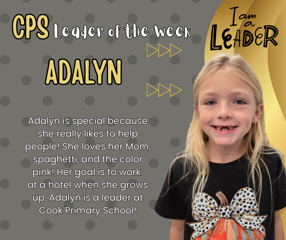 Leader of the Week