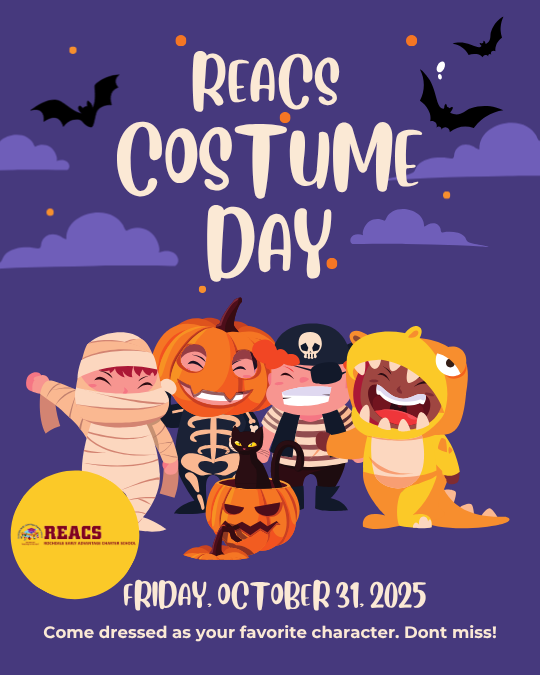 Character Day flyer