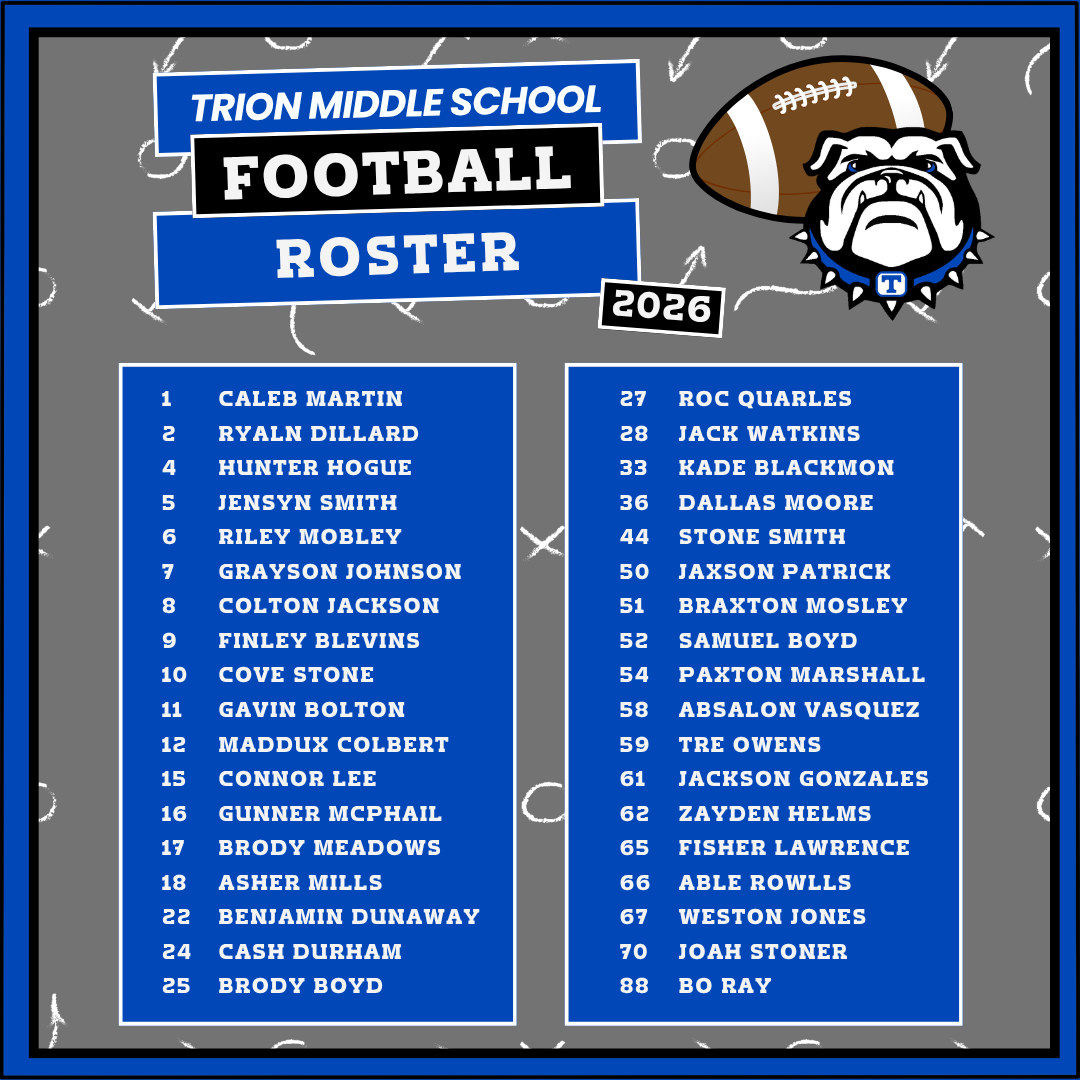 2026 TMS Football Roster