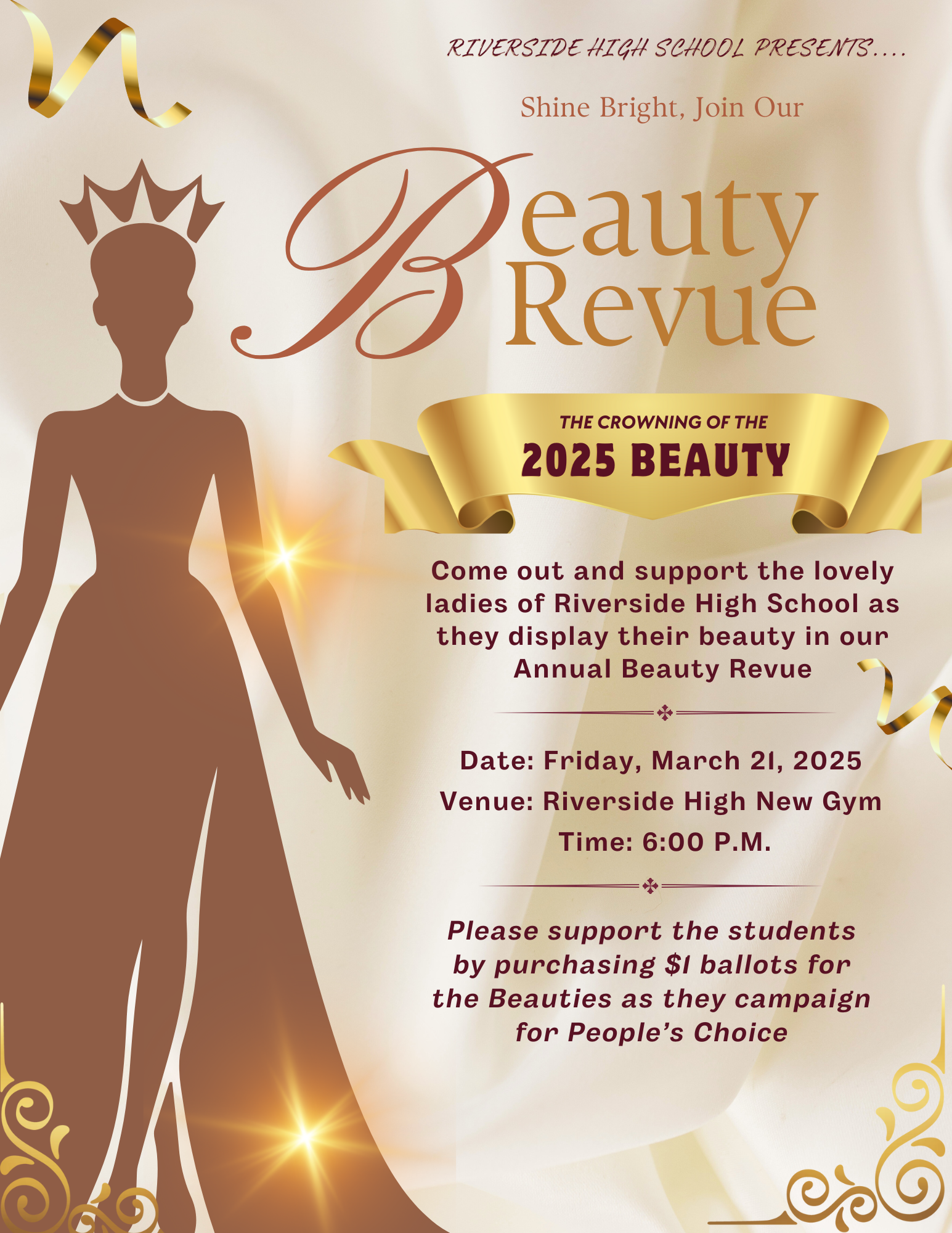 Beauty Revue Flyer