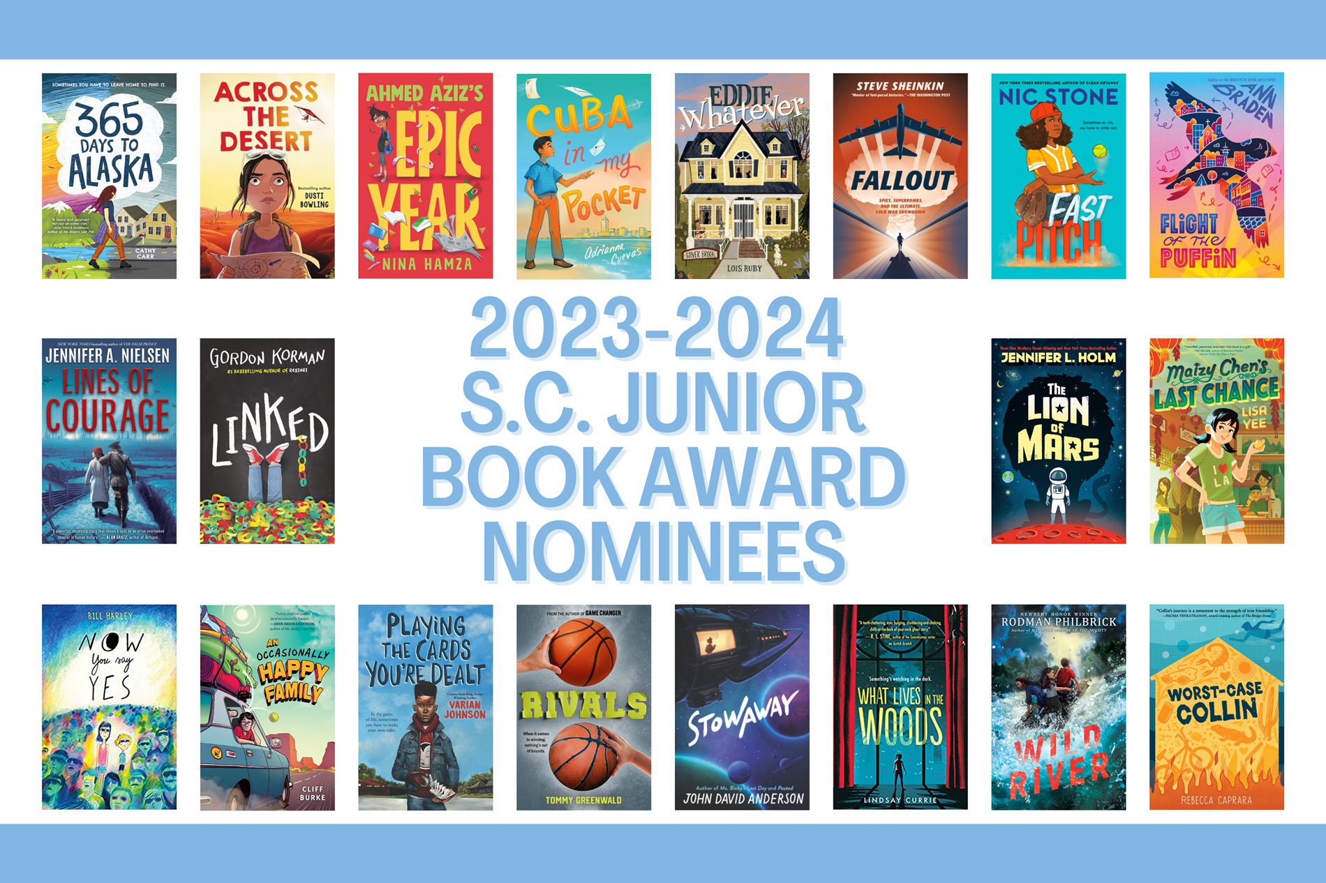23-24 SC Junior Book Award Nominees