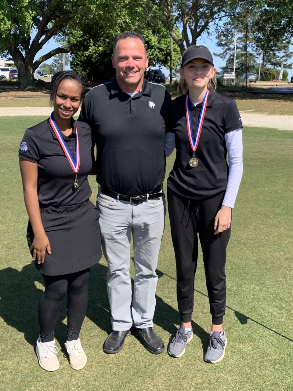 Golfers and JROTC Cadets - Abby Wright & McKinley Baldwin