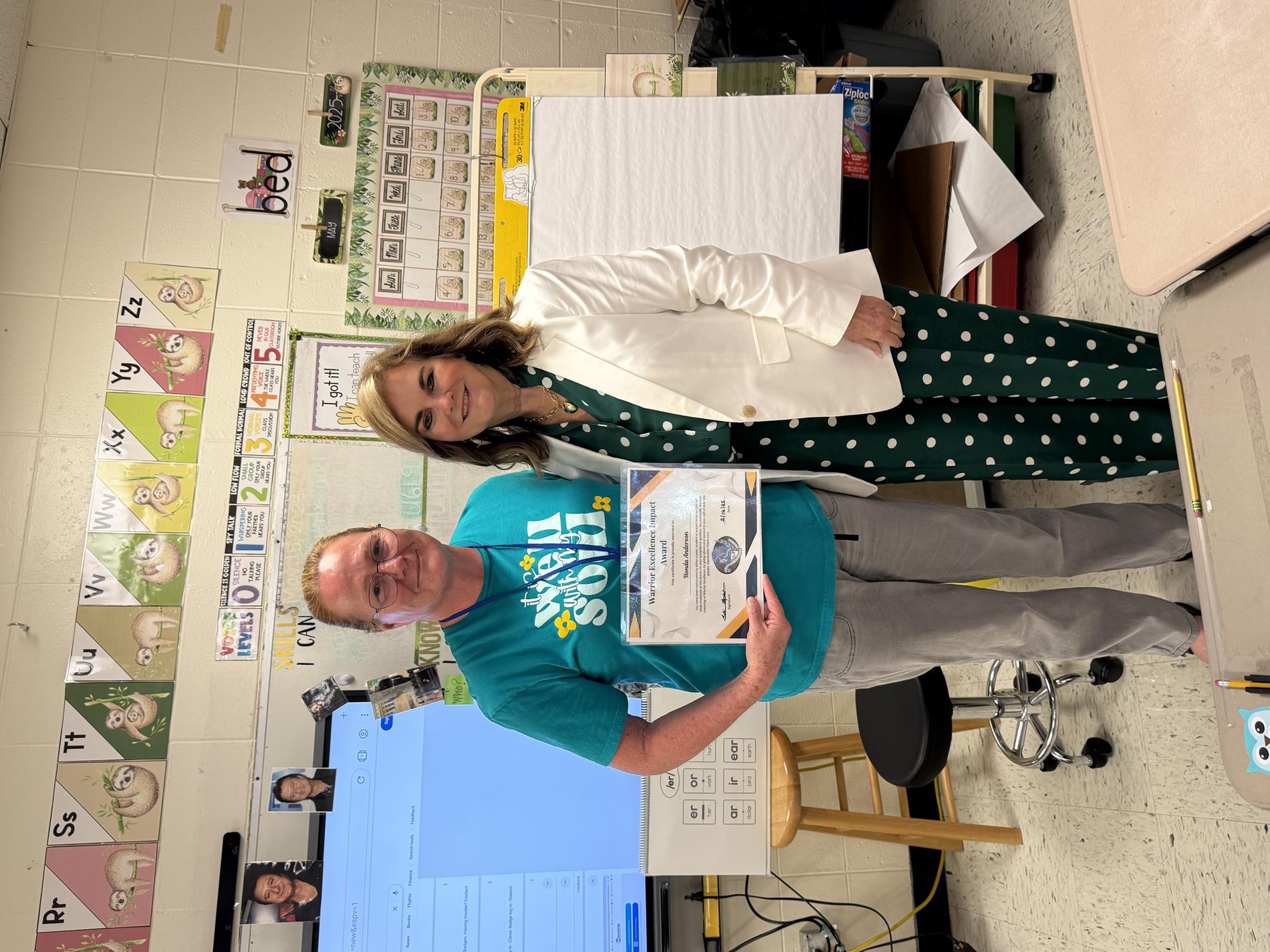 Ms. Ronda Anderson-Warrior Excellence winner from MVW 