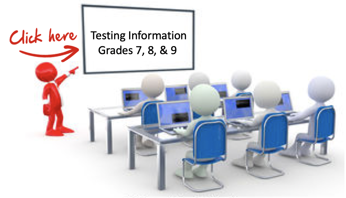 Testing Info 7-9