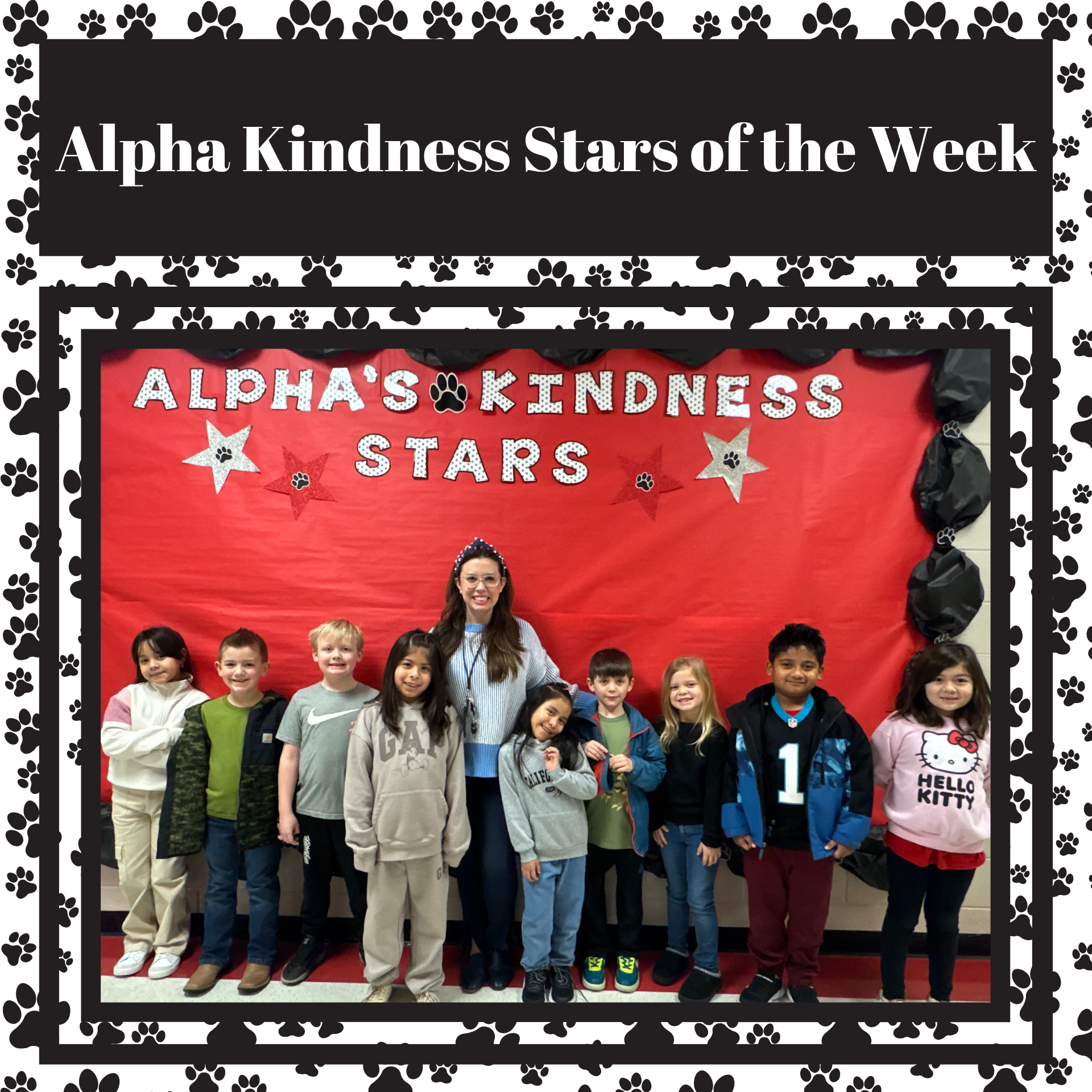 Alpha Kindness Stars of the Weeks