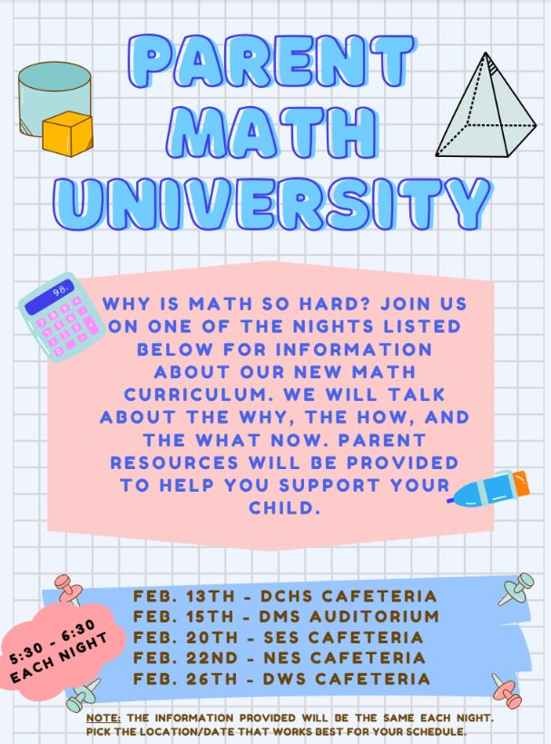 Parent Math University